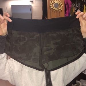 Lulu Lemon Camo Shorts